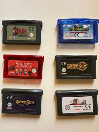 Pack Juegos Game Boy Advance