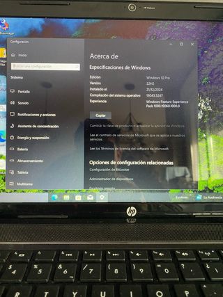 Portátil HP Pavilion g6 Negro