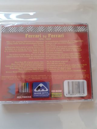 Ferrari by Ferrari 1948-1988 CD PC Windows 95
