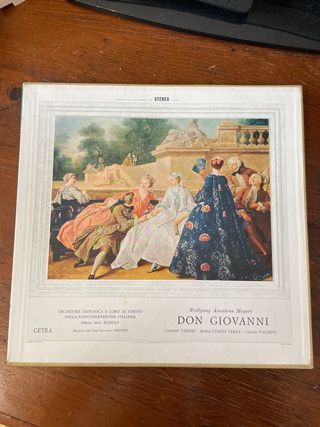 Coppia Vinili Cetra Mozart: Le Nozze di Figaro, Do