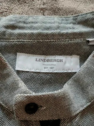 Camisa gris con cremallera Talla M. Libdberg