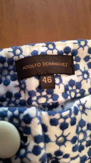 Pantalones Adolfo Dominguez Estampados