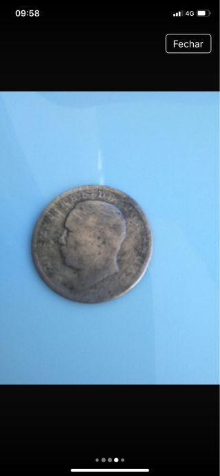 Moeda antiga X Reis 1883