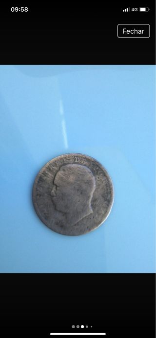 Moeda antiga X Reis 1883