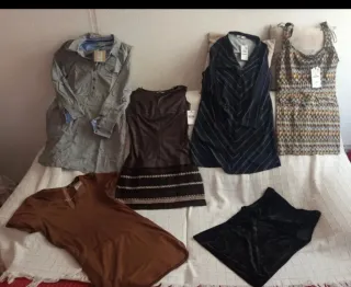 Lote di 5 vestiti NUOVI Taglia L e un Top