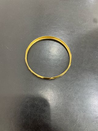 Aro rígido oro 18k labrado