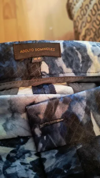 Pantalones Adolfo Dominguez Estampados