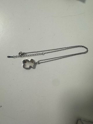 Collar Tous Oso Plata Nuevo