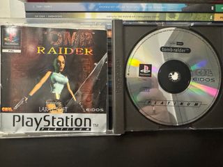 Tomb Raider Platinum PS1 PAL Spagna