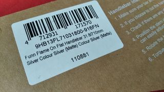 Manillar Recta Funn Flame Onn. Alu. 31,8x71 cms.