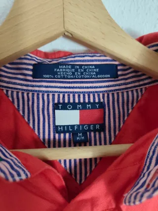 Camisa Tommy Hilfiger Roja