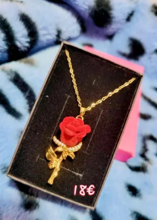 Conjuntos de rosa de oro laminado