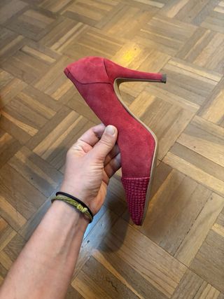 Zapatos de tacón rojos Martinelli