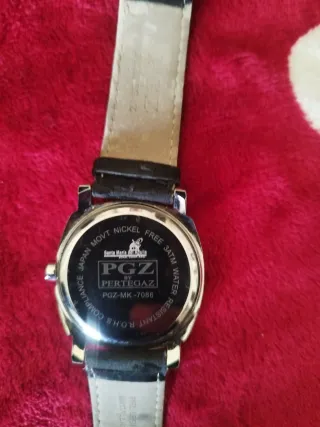 Reloj RGZ Negro y Plateado