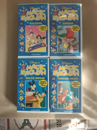 Lote 27 Películas VHS Disney y Acción
