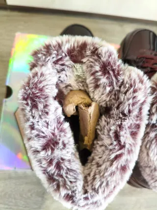 Botines Skechers Piel Sintética Rosa/Morado