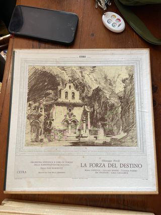 7 Vinili Cetra Verdi: Opere Liriche