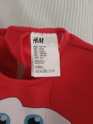 Disfraz Rayo McQueen Talla 4-6