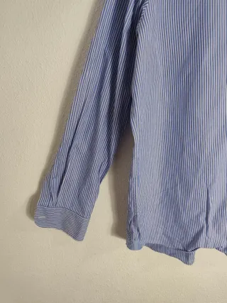 Camisa Tommy Hilfiger Rayas Azul Talla M