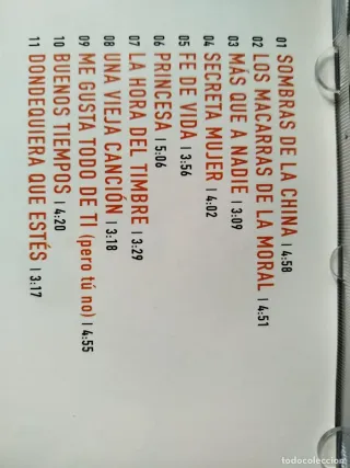 Serrat - Sombras de la China CD