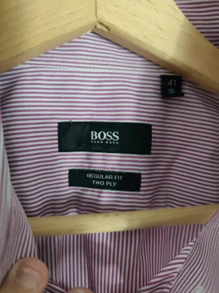 Camisa BOSS Rosa Talla M