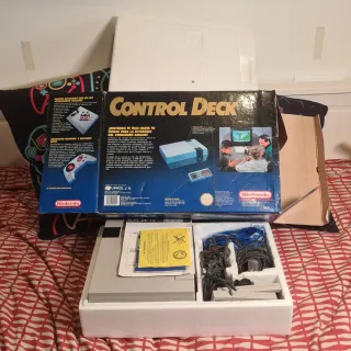 Nintendo NES Control Deck Caja Completa