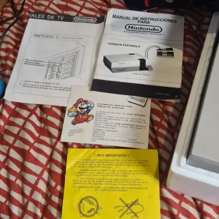 Nintendo NES Control Deck Caja Completa