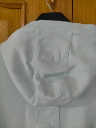 Sudadera hombre color verde azulado