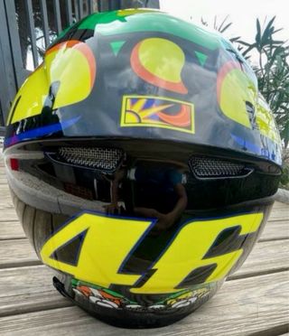 Casco Moto AGV Valentino Rossi Edición Limitada.