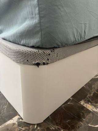 Cama canapé tapizada tela