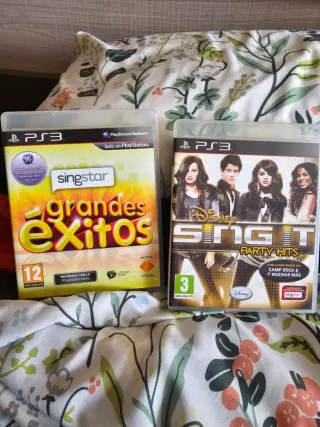 PS3 Singstar Grandes Éxitos y Sing It Party Hits