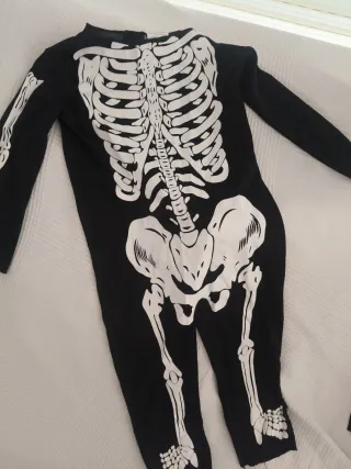 Disfraz esqueleto infantil