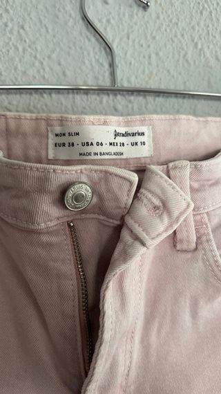 Vaqueros mom slim Stradivarius T.38