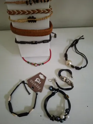 Lote 12 Pulseras variadas Estilo Bohemio