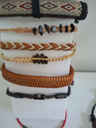 Lote 12 Pulseras variadas Estilo Bohemio