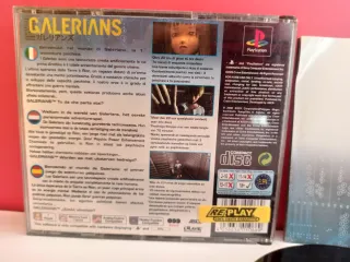 GALERIANS PS1 PSX PAL Spagna P