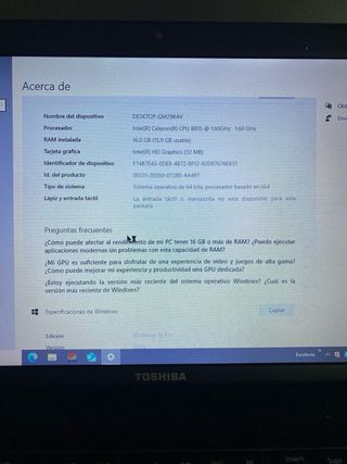 Portatile Toshiba Satellite Pro Nero