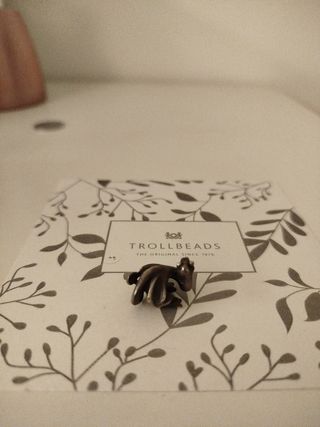 Trollbeads Drago della Fortuna Argento