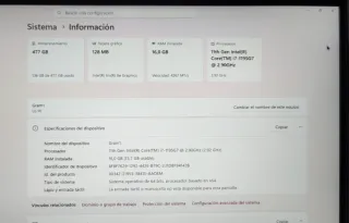 Portátil LG Gram 15.6" negro ultraligero