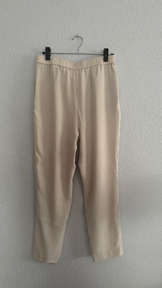 Pantalón Zara Beige Talla M