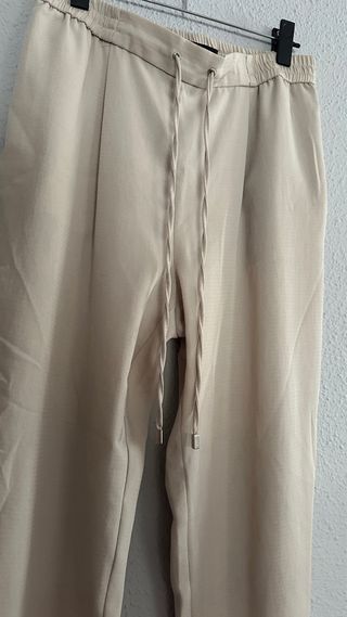Pantalón Zara Beige Talla M
