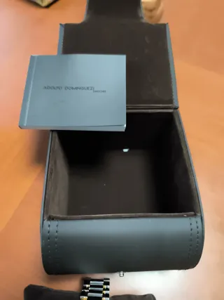 Reloj Adolfo Domínguez Hombre Oro/Plata