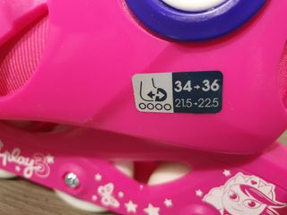 Patines Talla 34-36 con Casco y Protecciones