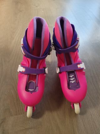 Patines Talla 34-36 con Casco y Protecciones