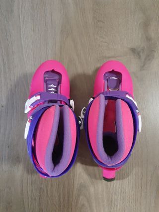 Patines Talla 34-36 con Casco y Protecciones