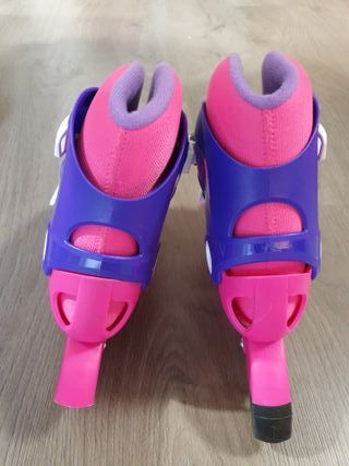 Patines Talla 34-36 con Casco y Protecciones