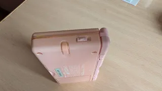 Nintendo DS rosa con caricatore