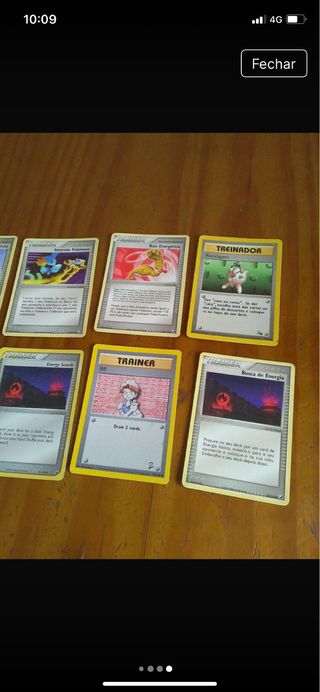 Lote Cartas Pokémon