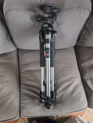 Trípode Manfrotto 055Pro + Rótula 460Mg