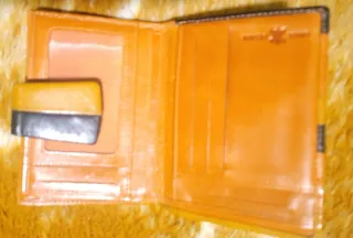 Cartera Elegante Cuero Mujer